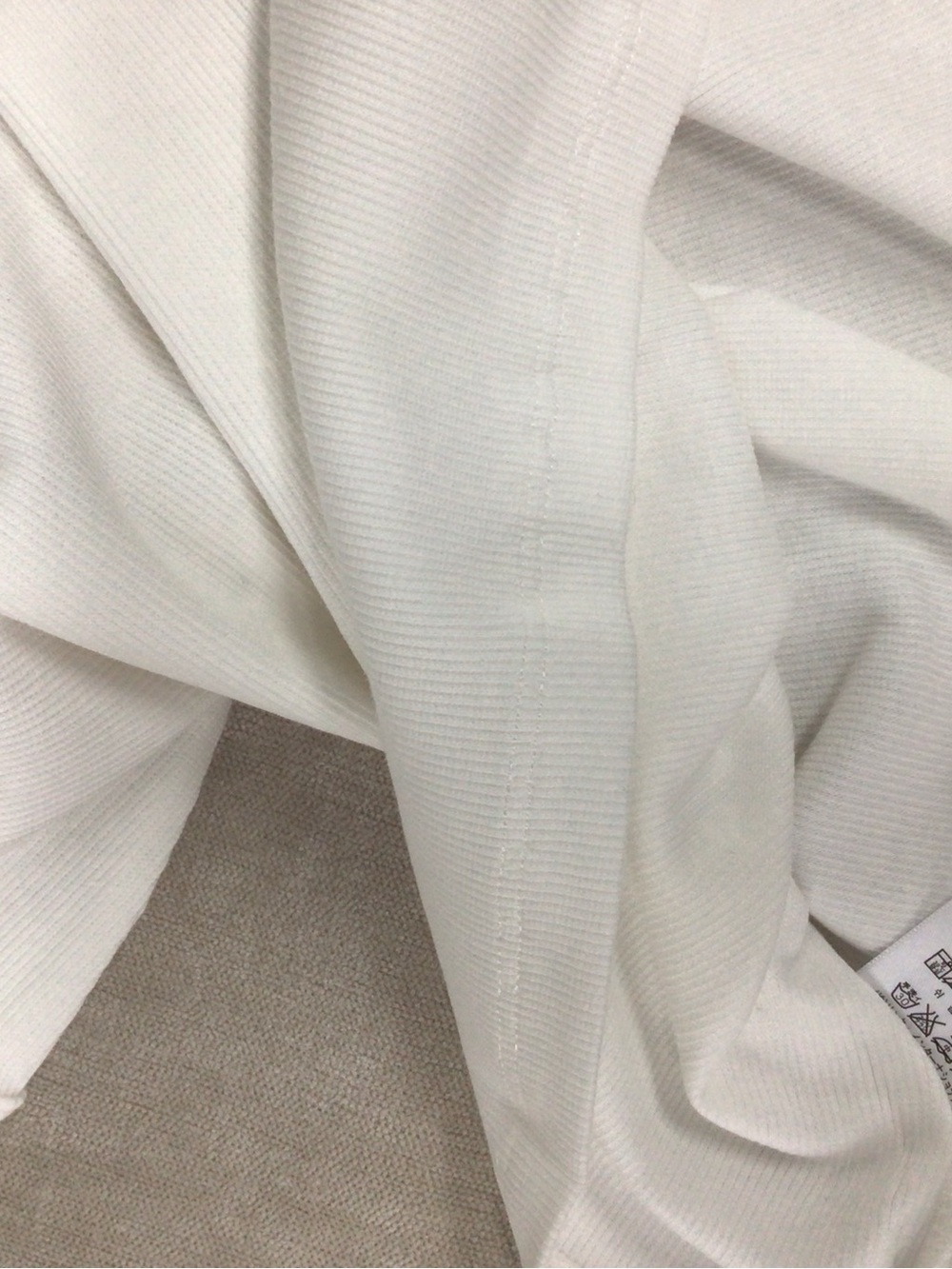 Miu Miu White Tank Top with Black Logo - Picture 7 of 8